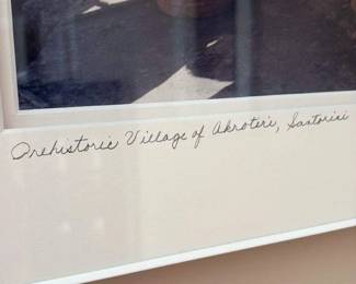 Photograph of Santorini Greece 