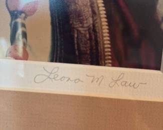 Leona M. Law Photograph 
