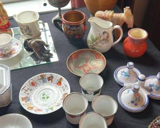 Assorted Decorative Collectibles 