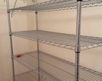 Wire Shelving Unit 