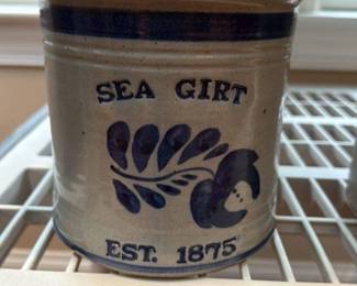 Sea Girl Est. 1875 Stoneware Crock 