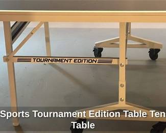 Go Sports Tournament Edition Table Tennis Table 
