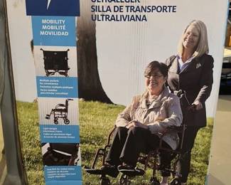 Medline Ultralight Transport Chair 
