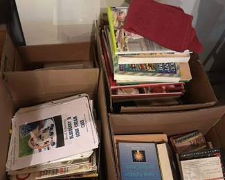 Assorted Collection of Books and Games 