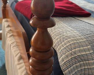 Vintage Wooden Bed Frame 