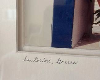 Ann Carroll Santorini Greece Photograph 