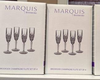 Marquis by Waterford Brookside Champagne Flutes 
