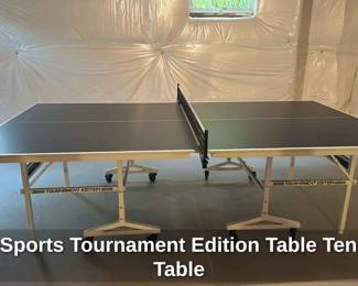 Go Sports Tournament Edition Table Tennis Table 