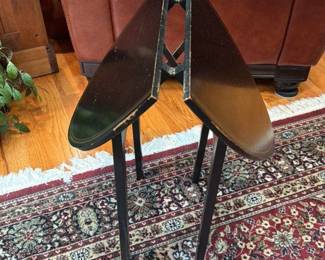 Antique Drop-Leaf Console Table 