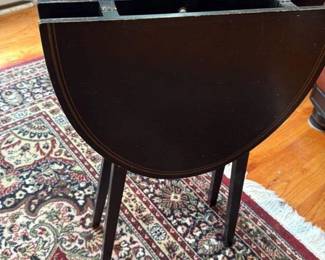 Antique Drop-Leaf Console Table 