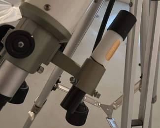 Baader MaxBright II Binoviewer attached to telescope 