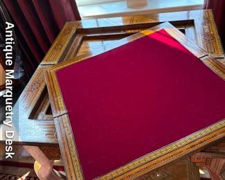 Antique Marquetry Desk 