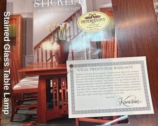 Stained Glass Table Lamp 