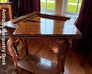 Antique Marquetry Desk 