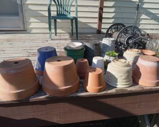 Outdoor pots