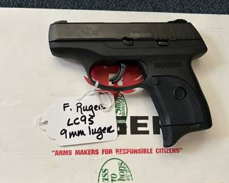 RUGER LC9S 9MM LUGER 