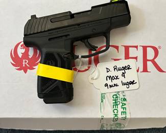 RUGER MAX 9 9MM LUGER 