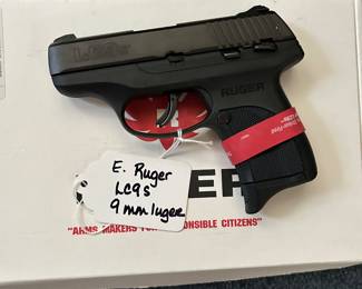 RUGER LC9S 9MM LUGER 