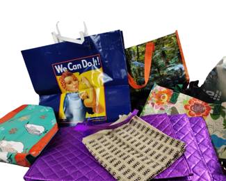 Reusable Grocery Shopping Bags Totes & Glitter Fashion