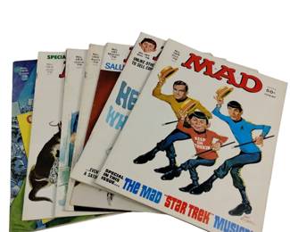 1976 Vintage Mad Magazines Star Trek Happy Days