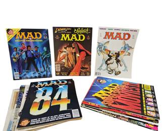 1984 Vintage Mad Magazines Indiana Jones Gremlins Raiders Lost Ark