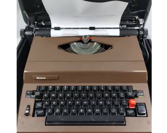 Sears Electric Scholar Typewriter in Case Tested Types Returns