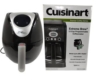 Cuisinart Coffee maker & Power Air Fryer