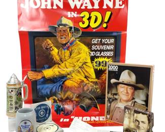 John Wayne Puzzle Johnny Cash CDs German Steins Beer Wurzburger