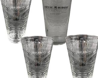 Cheeseburger in Paradise Glasses Pints Jimmy Buffet Bar