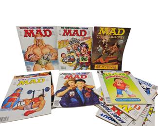 1986 Vintage Mad Magazines Back to the Future Conan Barbarian