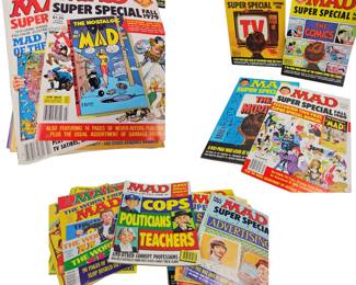 1980s Vintage Mad Magazines Super Specials +3 70s