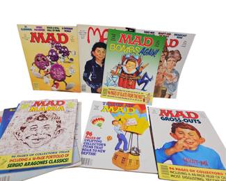1988 Vintage Mad Magazines Sergio Aragones Christmas Story BAD