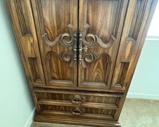 MCM Armoire High Boy Dresser