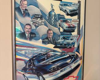 Official pace car poster