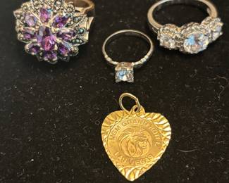 Rings, pendant 