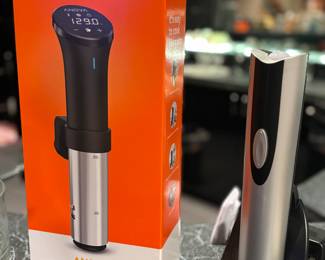 Precision cooker, wine opener