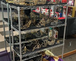 Elegant gold crowns