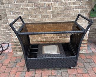 Outdoor bar
