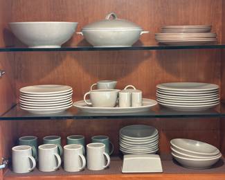 Calvin Klein Khaki Collection set of dishes 