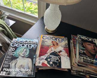 George Magazine
EVERY PUBLISHED MONTH