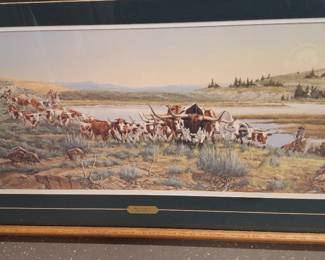 A broad look of the old west. Will add to the room atmosphere in a large portion of a wall.