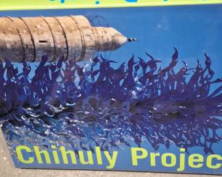 We are fortunate to have a rare collection of books depicting the Seattle class maker Chihuly. Photos and information of his creations are found in this series. Many books are signed by the artist. One has a special dedication also signed. All are like new.