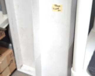 3 metal storage bins - choice. Sturdy, solid and great for many storage needs found in your shop, greenhouse or hobby area.