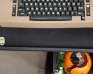 IBM Electric typewriter.