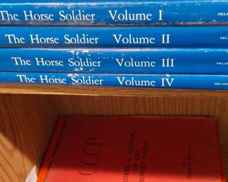 This is a 4 - volume set of The Horse Soldier. Being sold as a set.