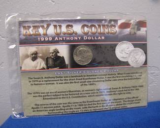 Last of the Susan B Anthony dollars, A never circulated coin and a story about this short-lived production.