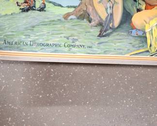 Early advertisers included photos of places and things. These have resulted in framed collections. These selections can be framed items from small to large. A very large selection, a wide variety and many choices of themes.