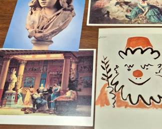 Additional choices of frame-able artwork.