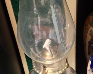 New oil lamp with original box.