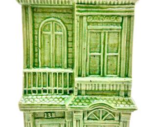 Vintage Handmade Ceramic Vase Or Planter In Shape Of House
Lot #: 99